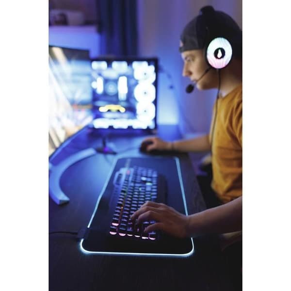Spelhuvudtelefoner - Surefire Gaming - Harrier 360 - Trådad - 7.1 Surround - Avtagbar mikrofon