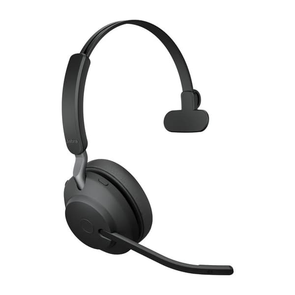Trådlösa hörlurar - JABRA - Evolve2 65 - USB-C UC Mono - Bullerdämpande - In-ear - Svart