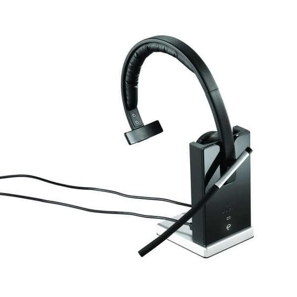 Logitech Wireless Headset Mono H820e - Trådlöst - Indikatorlampor - Integrerade kontroller
