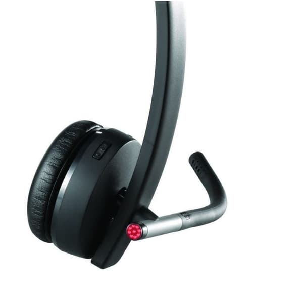Logitech Wireless Headset Mono H820e - Trådlöst - Indikatorlampor - Integrerade kontroller