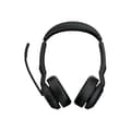 Miniatyrbild 1 av 3: Headset - Bluetooth - trådlöst - USB-C - Jabra - Jabra Evolve2 55 MS Stereo - headset