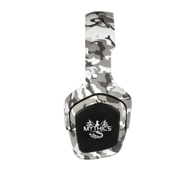 Konix Mythics Camouflage Ares Universal Gaming Headset - Kabelanslutet, Svart