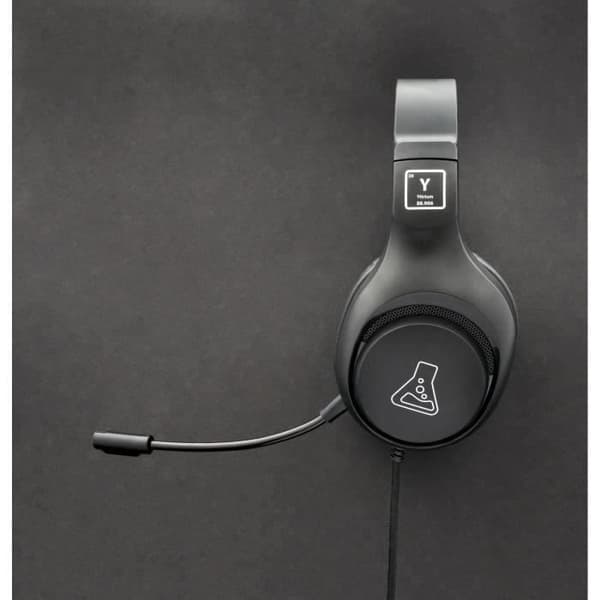 Spelheadset med kabel - The G-Lab - KORP YTTRIUM - Mikrofon - PC/PS4/Xbox One - Svart