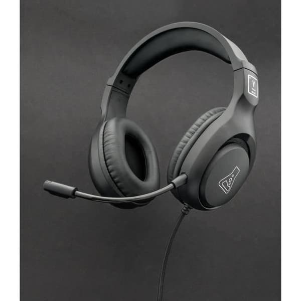 Spelheadset med kabel - The G-Lab - KORP YTTRIUM - Mikrofon - PC/PS4/Xbox One - Svart