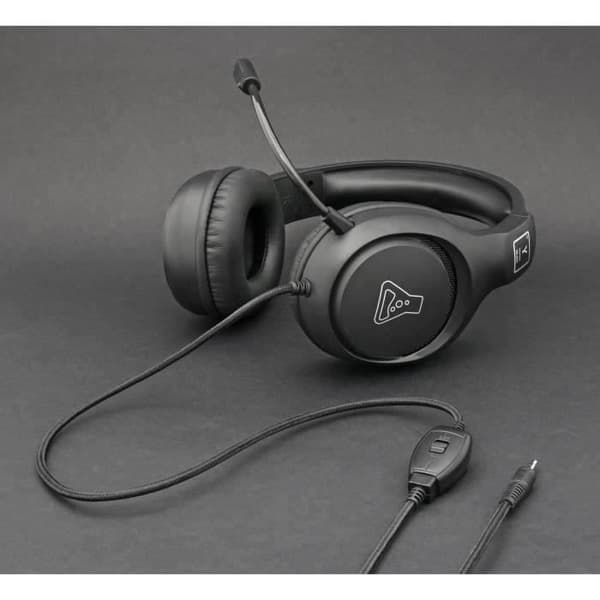 Spelheadset med kabel - The G-Lab - KORP YTTRIUM - Mikrofon - PC/PS4/Xbox One - Svart