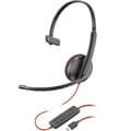 Miniatyrbild 1 av 3: HP Poly Blackwire 3210 Monaural