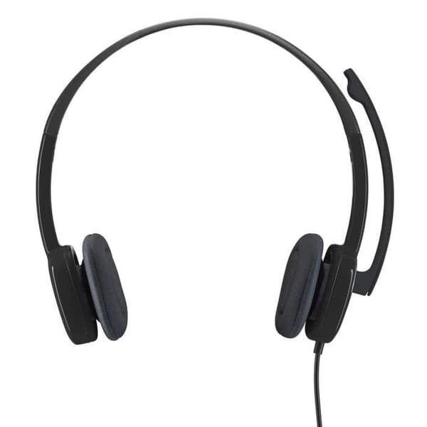 LOGITECH - H151 Stereo Headset - Svart