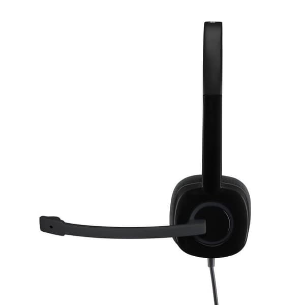 LOGITECH - H151 Stereo Headset - Svart