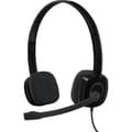 Miniatyrbild 1 av 4: LOGITECH - H151 Stereo Headset - Svart