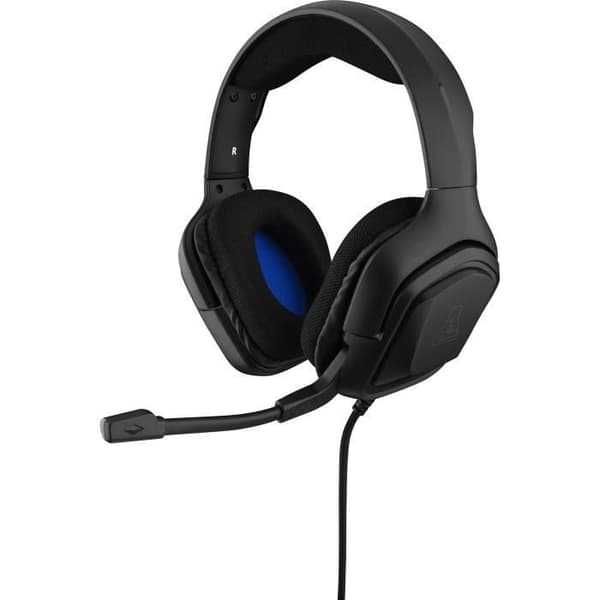 Spelheadset med kabel - The G-Lab - KORP COBALT - Mikrofon - PC/PS4/Xbox One - Svart