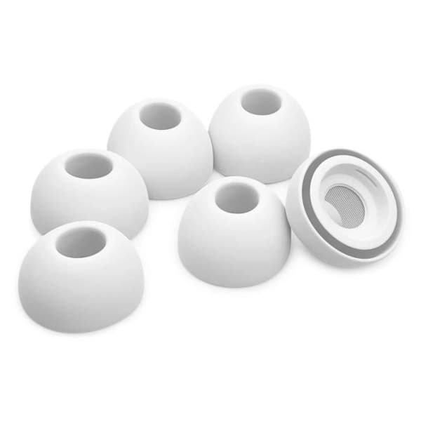 Siliconeöronproppar - OKULI - AirPods Pro - Trådlösa - Vita - 3 Storlekar