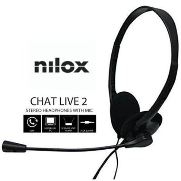Hörlurar - NILOX - In-ear - Trådad 3,5 mm - 10-22000 Hz - Inbyggd mikrofon