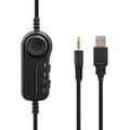 Miniatyrbild 5 av 6: Wired Gaming Headset - The G-Lab - KORP RADIUM - Mikrofon - RGB - Vit