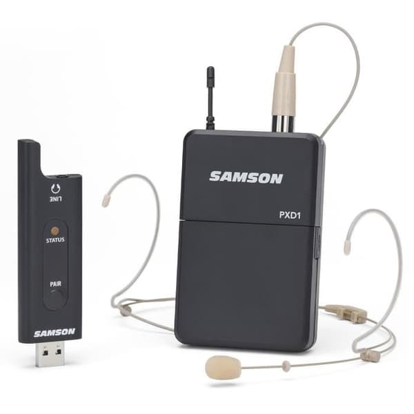 Samson XPD2 Headset - Trådlöst headset med USB-mottagare