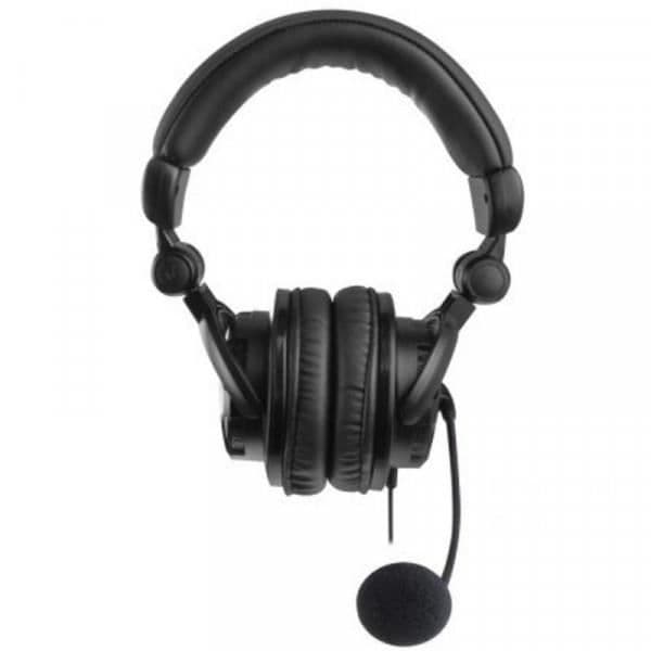 Stereo headset - EW3564 - Circumaural - Svart - Kabelansluten - Flexibel mikrofon