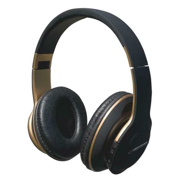 Bluetooth Stereo Huvudtelefoner - Shange - Svart - Trådlös - Spela/Pausa knappar