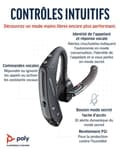 Miniatyrbild 3 av 4: Plantronics headset - hörlurar - 2-206110-333