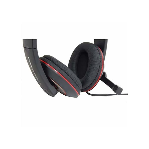 Stereo headset med mikrofon - Esperanza - EH118 - Volymkontroll - Svart - Trådbunden