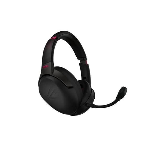 Trådlöst spelheadset - Asus - ROG Strix GO - 40 mm - 25 timmars batteritid - Electro Punk