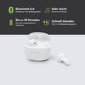 Miniatyrbild 3 av 3: Bluetooth-hörlurar - MUSE - In-ear-modell - IPX5 - 10 m - 4 timmars uppspelning