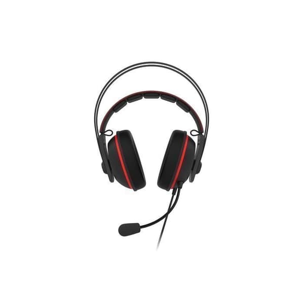 TUF H7 headset rött - ASUS - Headset - Kabelanslutet - Circumaural