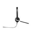 Miniatyrbild 2 av 4: Logitech H650e Mono, Callcenter-Desktop, Monaural, Pannband, Svart, Trådbunden, 50 - 10000 Hz
