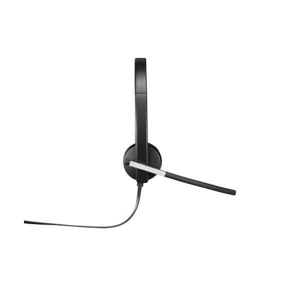 Logitech H650e Mono, Callcenter-Desktop, Monaural, Pannband, Svart, Trådbunden, 50 - 10000 Hz