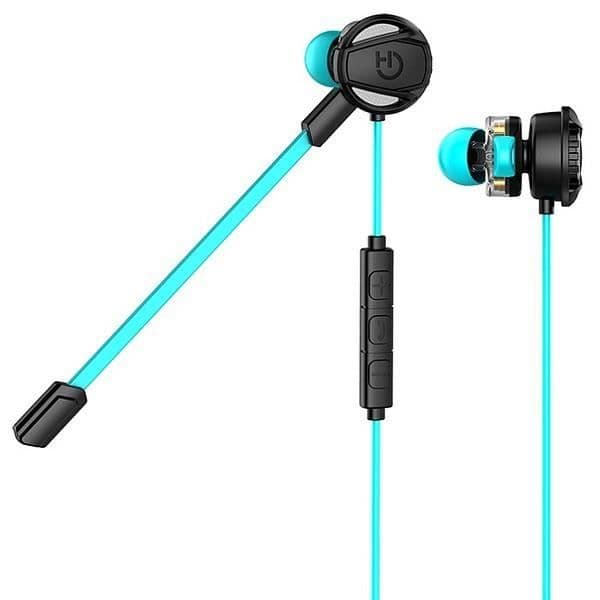 Hiditec GHE010002 Gaming Headset (3,5 mm) Svart Blå - Med mikrofon - Bästa pris