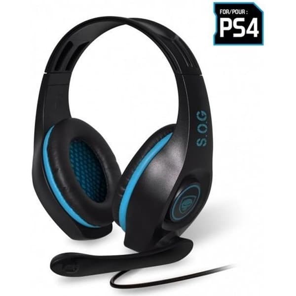 PRO-SH5 Gaming Headset - Svart och Blå - PS4