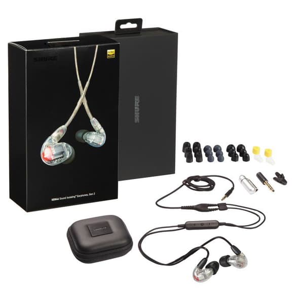 Shure hörlurar - hörlurar - SE846G2CL+UNI-EFS - SE846G2CL+UNI-EFS
