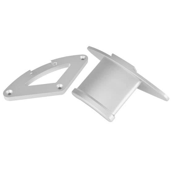 SilverStone SST-EBA02S Hörlurshållare, Silver