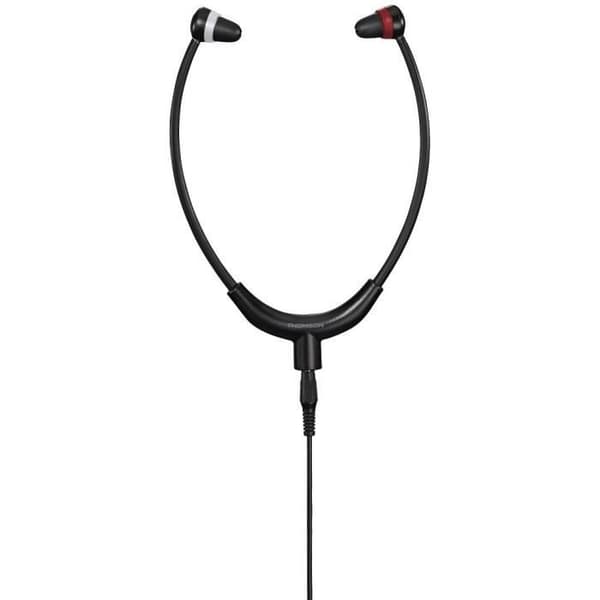 TV-hörlurar - THOMSON - HED4408 - In-ear - 8m kabel - Justerbar volym på kabeln