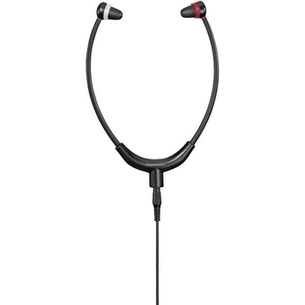 TV-hörlurar - THOMSON - HED4408 - In-ear - 8m kabel - Justerbar volym på kabeln