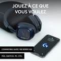 Miniatyrbild 2 av 6: Spelheadset - Trådlöst - Logitech G - A30 - PS, PC, Mobil - Marinblå