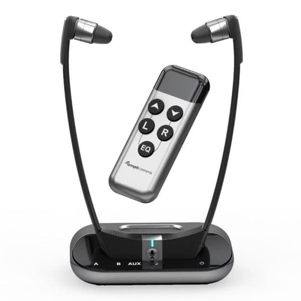 Amplicomms - TV3500 trådlöst TV-headset