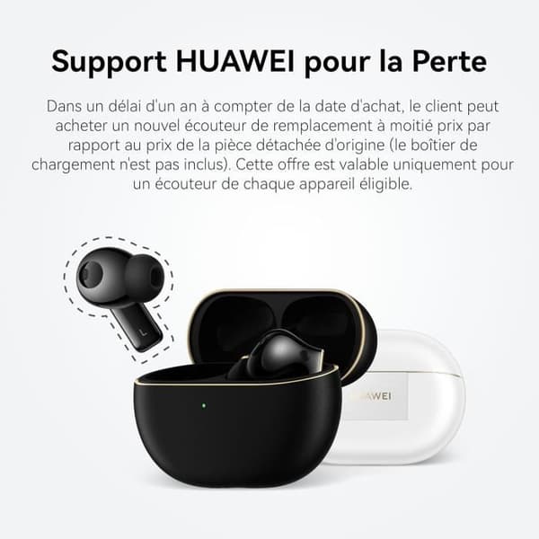 Trådlösa Hörlurar - HUAWEI - FreeClip - 8 Timmars Batteritid - IP54 - Optimal Komfort