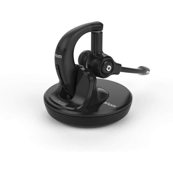Bluetooth-hörlurar Snom A150 med öronkrokar, svarta