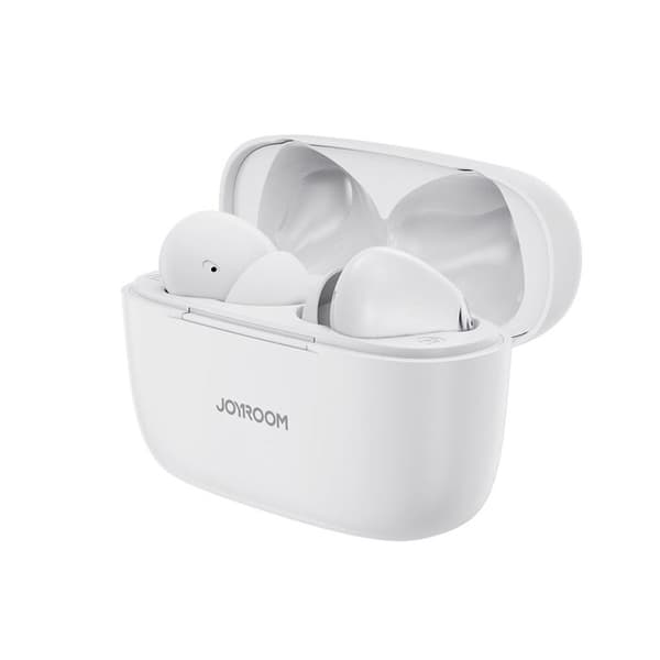 Trådlösa hörlurar - JoyRoom - JR-BC1 - Bluetooth 5.3 - Bullerdämpning - IPX4 - Vit