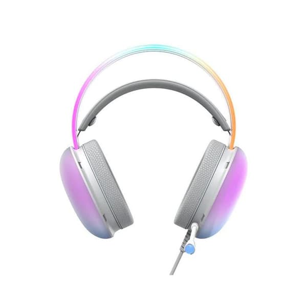 Havit hörlurar - H2037d - Spelheadset (vit)