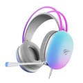 Miniatyrbild 1 av 6: Havit hörlurar - H2037d - Spelheadset (vit)