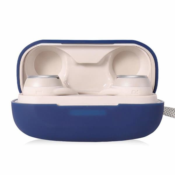 Nokoer - JBL Reflect Mini NC - Silikonskal, Fodral, Ultratunn, Skyddsfodral - Mörkblå