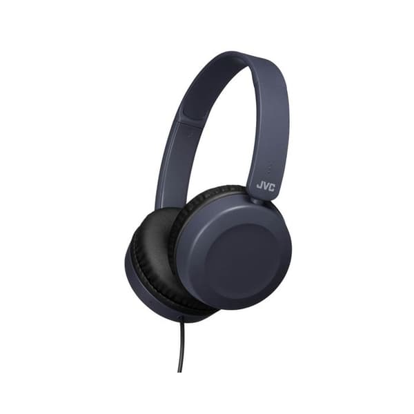 On-ear hörlurar - JVC - HA-S31M - Kabelansluten - Blå - Integrerad fjärrkontroll