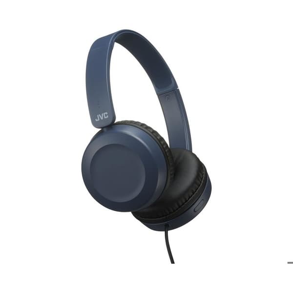 On-ear hörlurar - JVC - HA-S31M - Kabelansluten - Blå - Integrerad fjärrkontroll