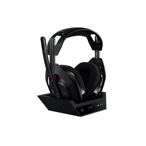 Trådlösa gaming-headset - Logitech - A50 LIGHTSPEED - Dockningsstation - PRO-G GRAPHENE - Svart