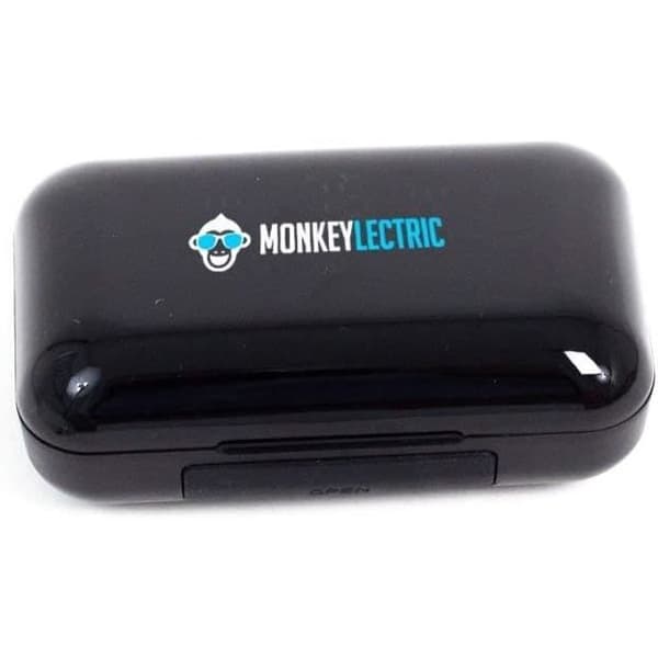 Trådlösa hörlurar - MonkeyLectric - iSmart8 - Phantom Black - IP68 vattentåliga - Bullerdämpning