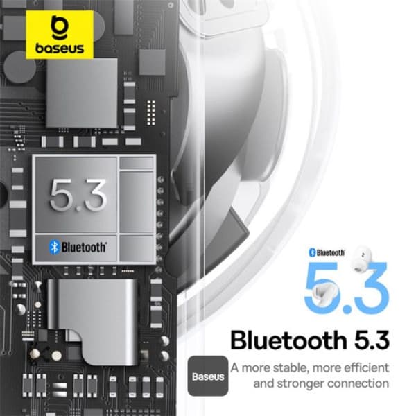 Trådlösa hörlurar Baseus Bowie E20 True Wireless Stellar Vit