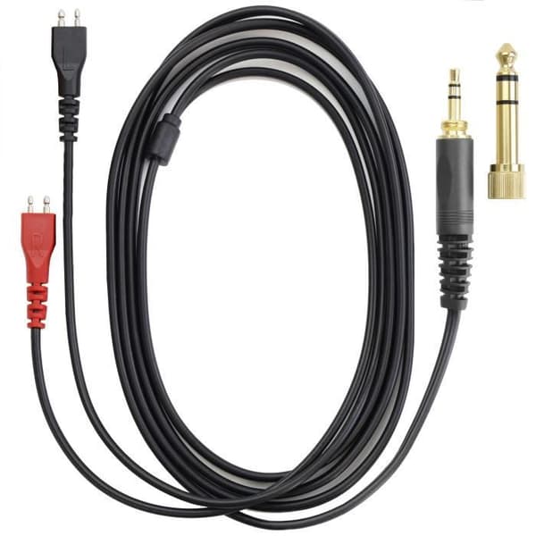 Ersättningsljudkabel kompatibel med Sennheiser HD25-II, HD480, HD540 hörlurar hörlurar