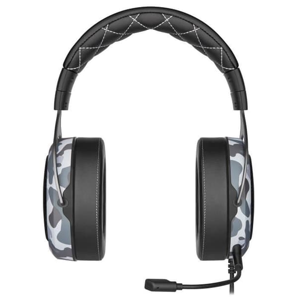 CORSAIR HS60 HAPTIC Gaming Headset - Kabelanslutet - Haptisk bas - Öronkuddar med memory foam - Högkvalitativt ljud