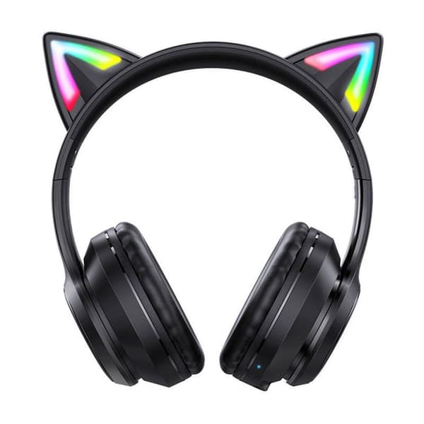 ONIKUMA - B90 Svart - Bluetooth 5.0 Gaming Headset Kawai LED RGB
