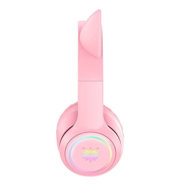 ONIKUMA - B90 Ros - Bluetooth 5.0 Spelheadset Kawai LED RGB